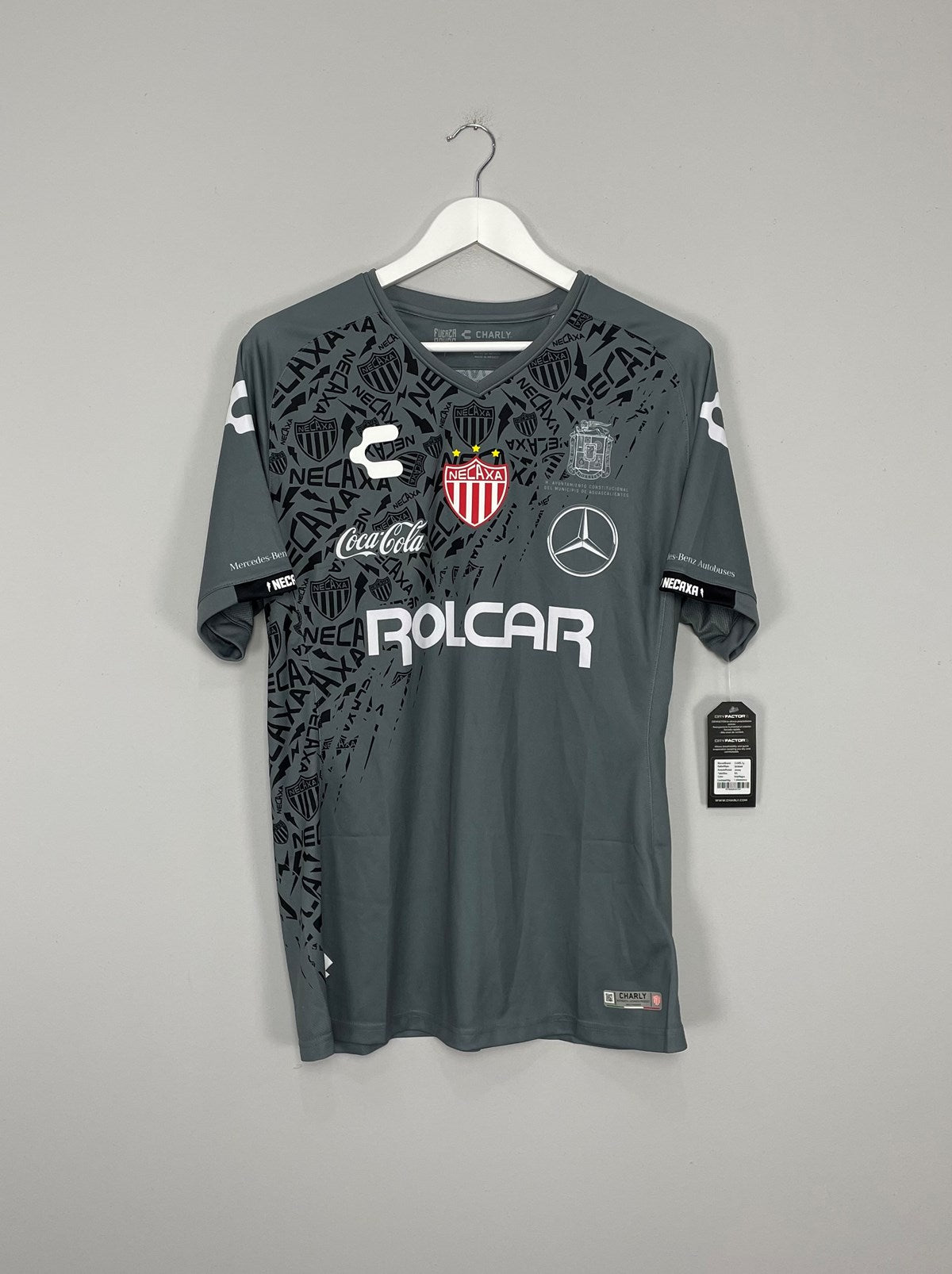 2019/20 NECAXA *BNWT* AWAY SHIRT (S) CHARLY FUTBOL