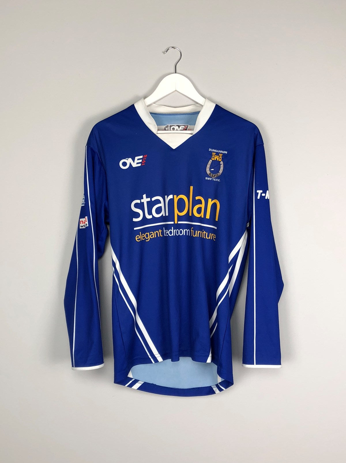 2015/16 DUNGANNON L/S HOME SHIRT (S) ONE