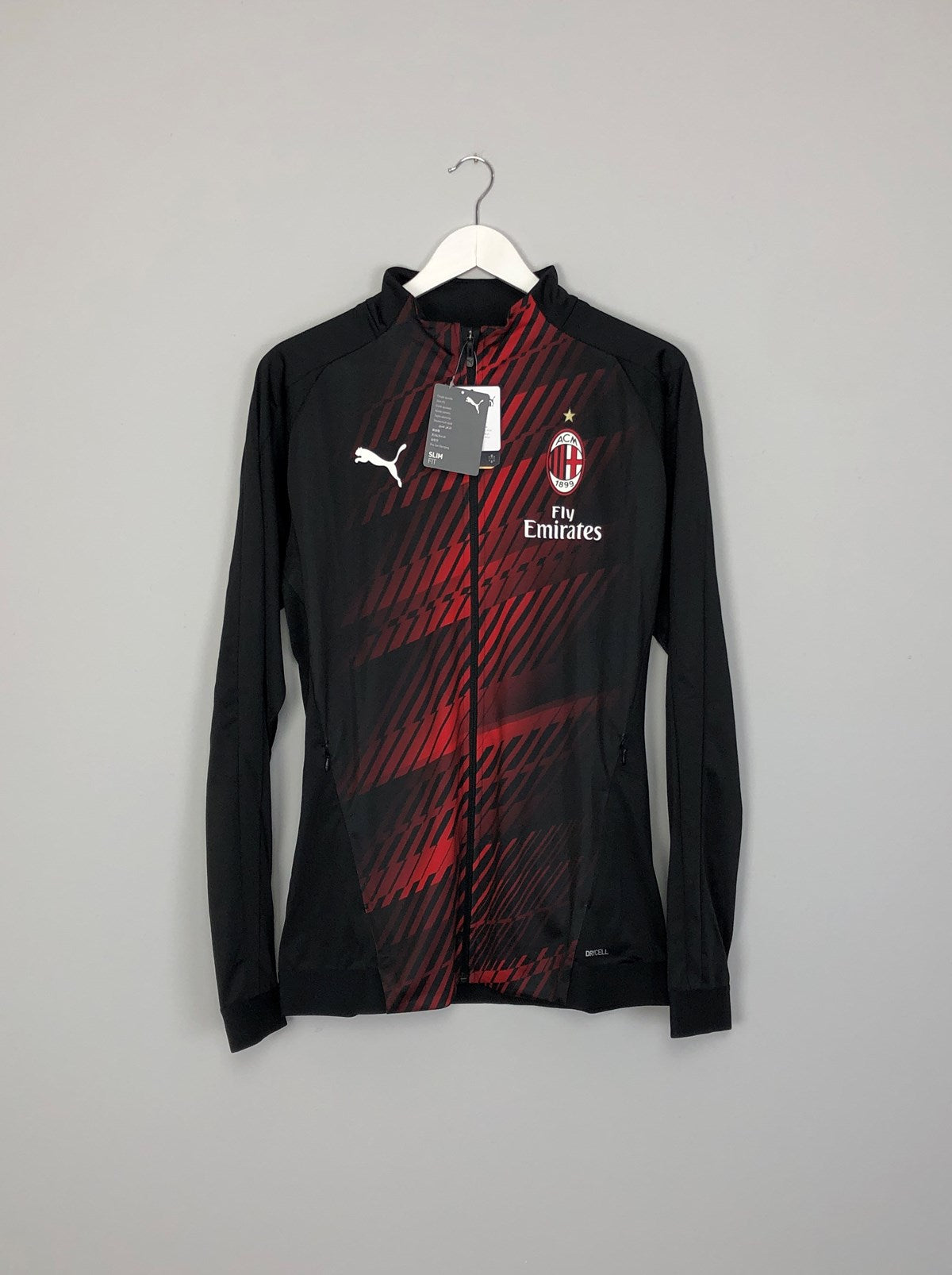 2019/20 AC MILAN *BNWT* BLACK STADIUM JACKET (MULTIPLE SIZES) PUMA, XXL / AC Milan / 2019