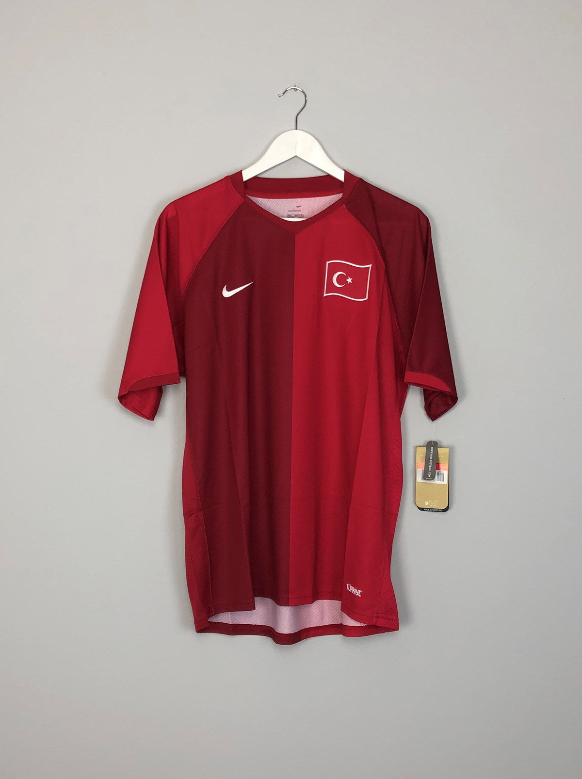 2006/08 TURKEY *BNWT* HOME SHIRT (MULTIPLE SIZES) NIKE, XL / Turkey / 2006