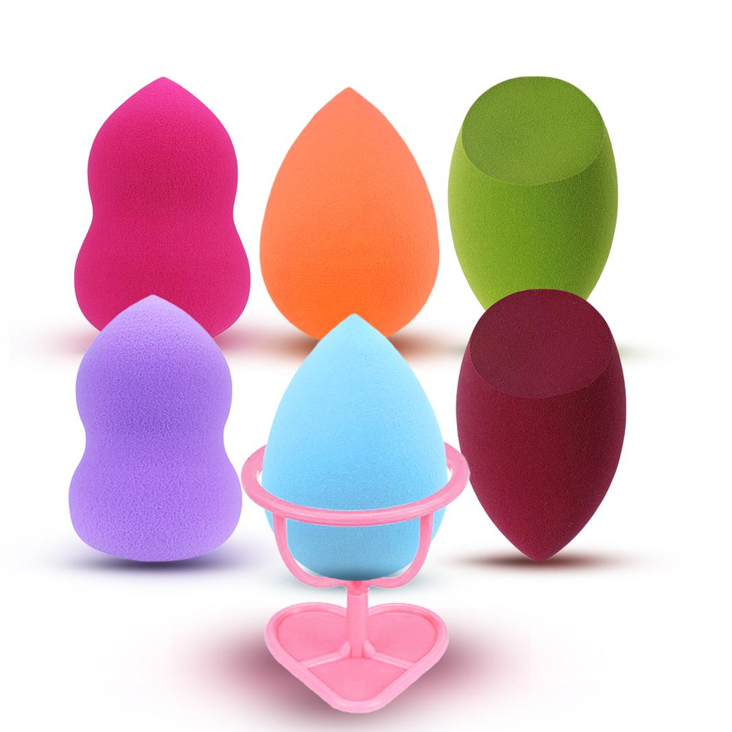 6pcs/set Beauty Egg Makeup Blender Cosmetic Puff Makeup Sponge Cushio –  Bodywhy