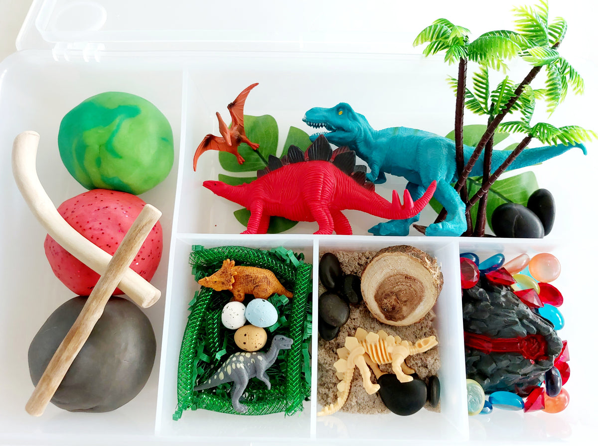 dinosaur play dough kit