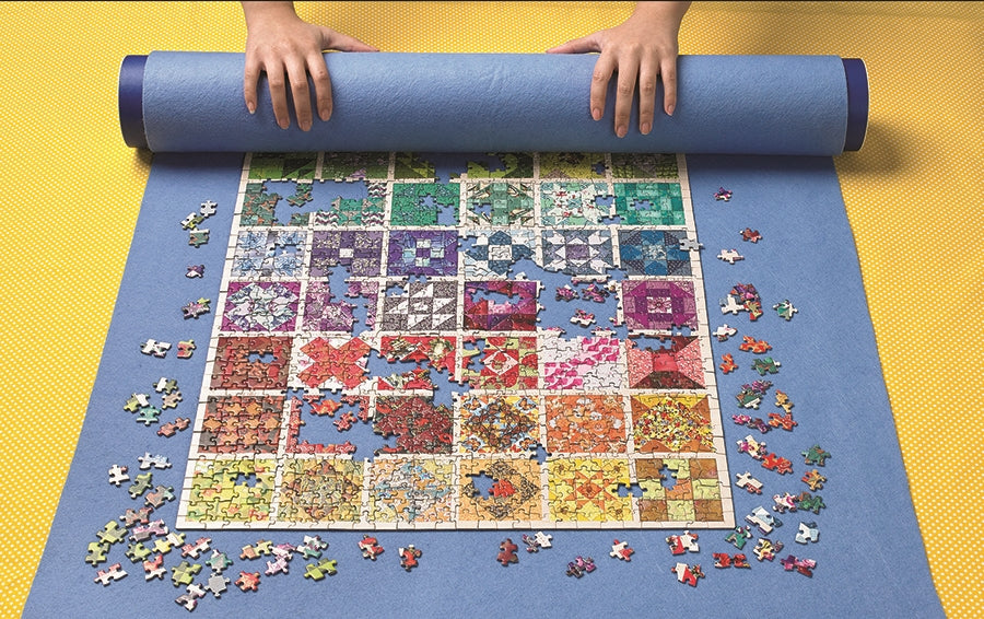 puzzle roll away mat