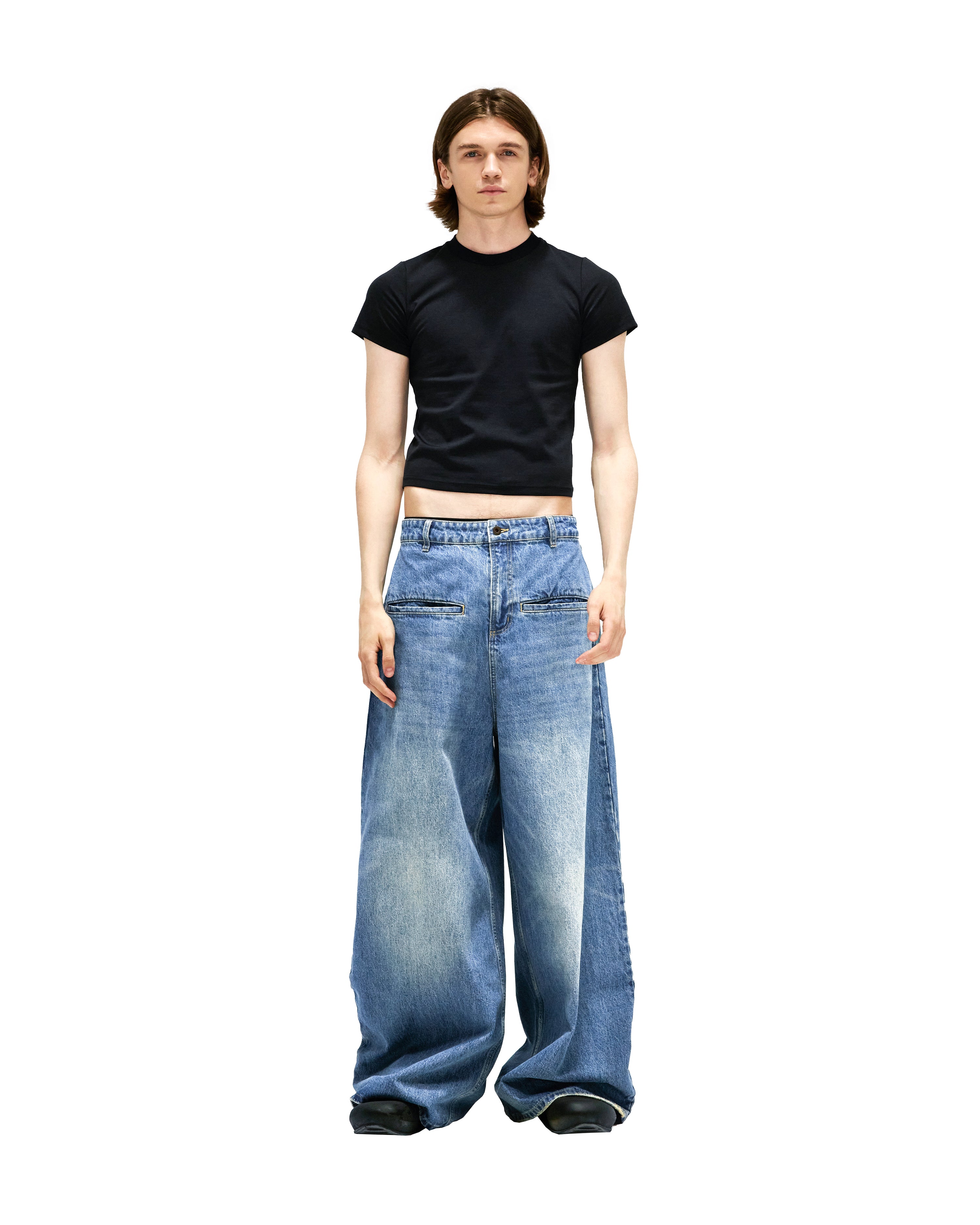 FaxCopyExpress BAGGY STRAIGHT JEANS-