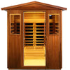 Wearwell-904VT 4 Person Outdoor Ultra-Low EMF Infrared Sauna in Mahogany | Clearance Price + Coupon | Incredibly Strong