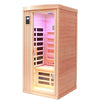 Mix-901BLH 1 Person Ceramic & Carbon Infrared Sauna in Hemlock | Clearance Price + Coupon | High-temp