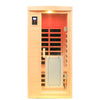Maxwell-901BH 1 Person Ultra-Low EMF Infrared Sauna in Hemlock | Mother's Day Sale