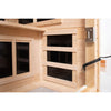Maxwell-902BH 2 Person Ultra-Low EMF Infrared Sauna in Hemlock | Clearance Price + Coupon