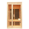 Ample-901PH 1-2 Person Infrared Sauna in Hemlock | Clearance Price + Coupon | Plus Size + App Remote