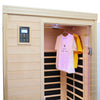 Purity-902CH 2 Person Far Infrared Sauna in Hemlock | Clearance Price + Coupon | The Popular