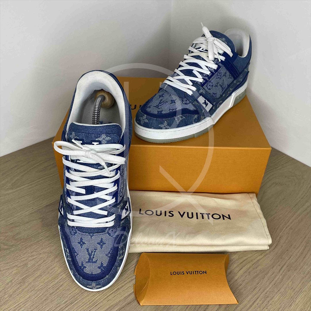 Louis Vuitton Sneaker 'Denim Monogram' (42.5) 👑 – Universe