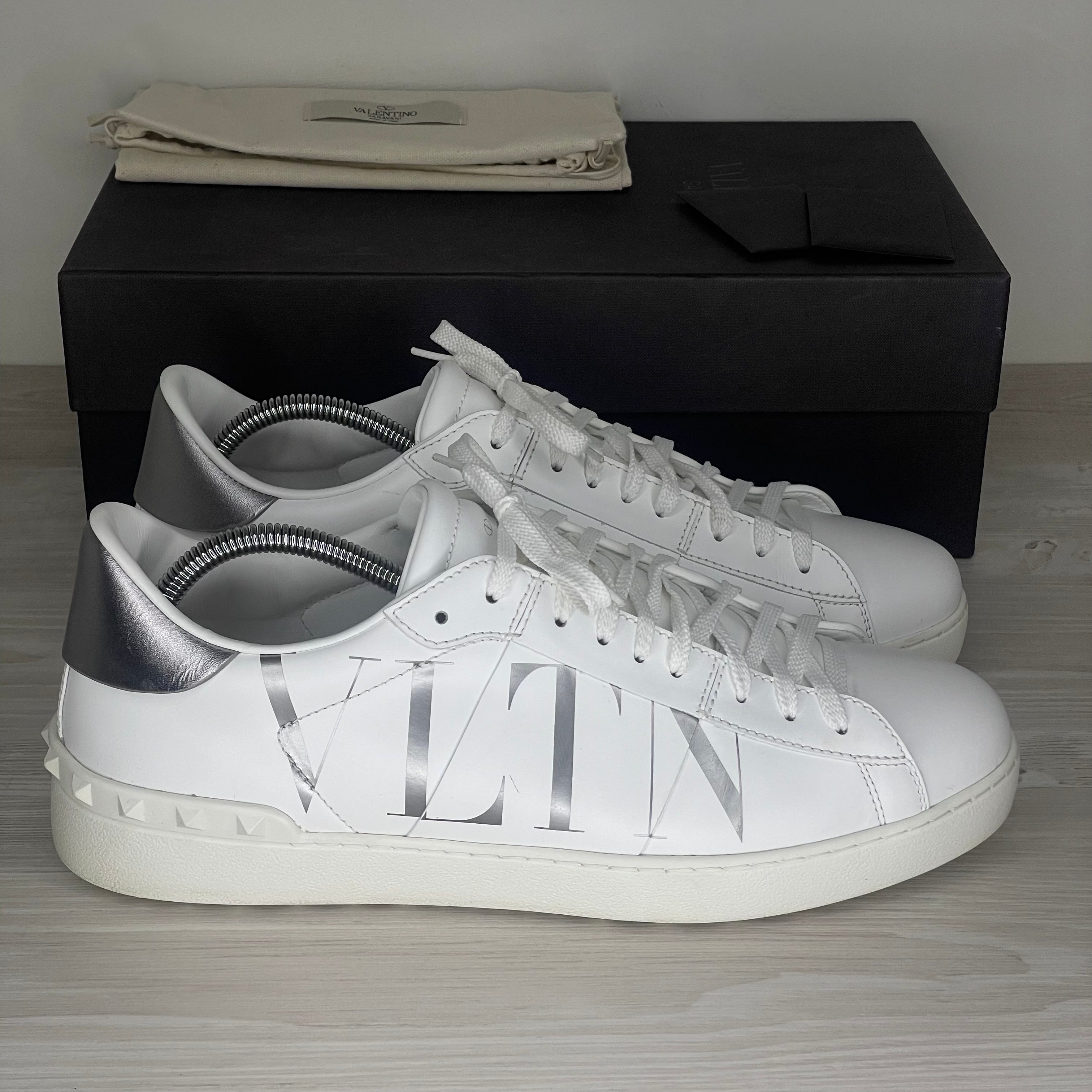 kopi killing privat Valentino Sneakers, 'White Leather' VLTN Open (44) – DelsouX Universe