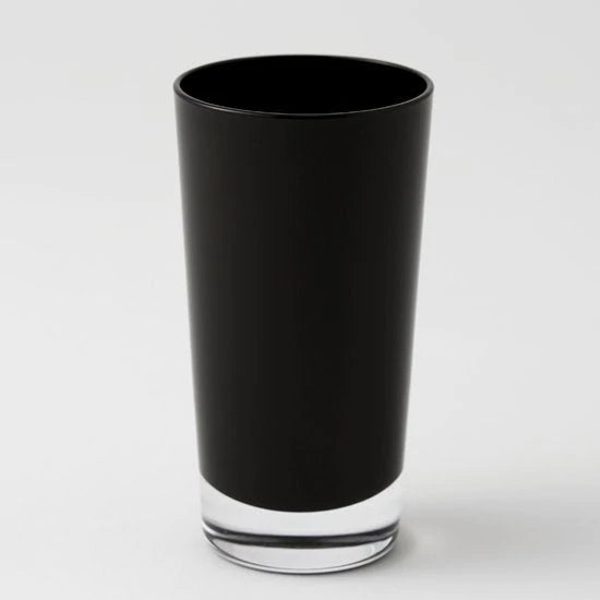 江戸漆黒硝子工藝杯 / Inner Black - Tumbler/Old/Straight