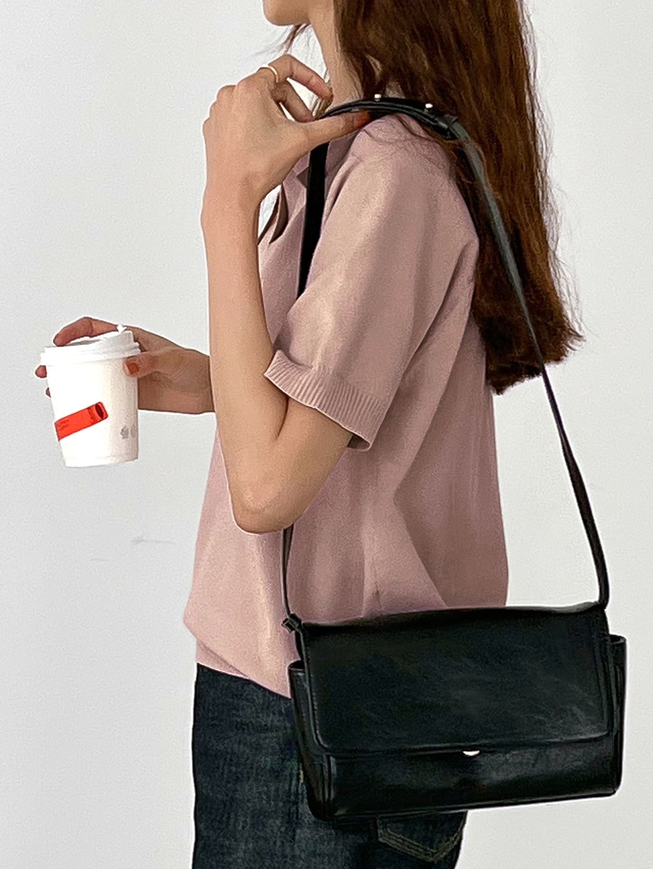 Raglan Sleeve Knit Top