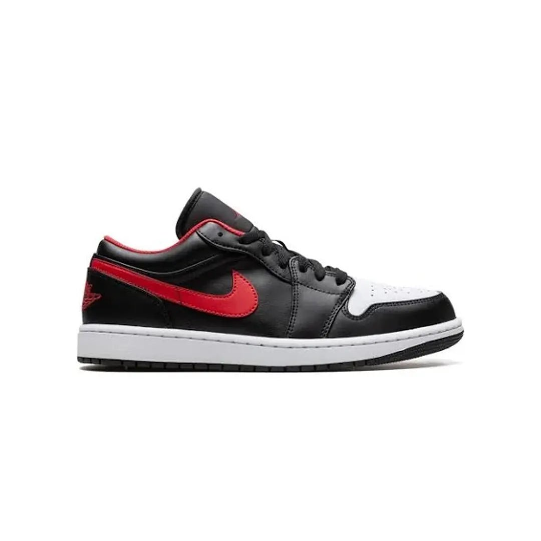 aspecto torpe Filosófico Air Jordan 1 Low "Black/Fire-Red-White" – Kicks Machine