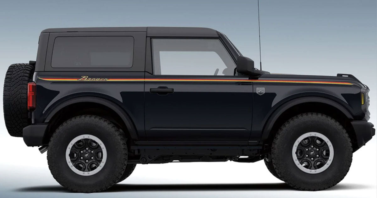 Graphics, Emblems, and Badges Ideas for Personalizing Your Bronco