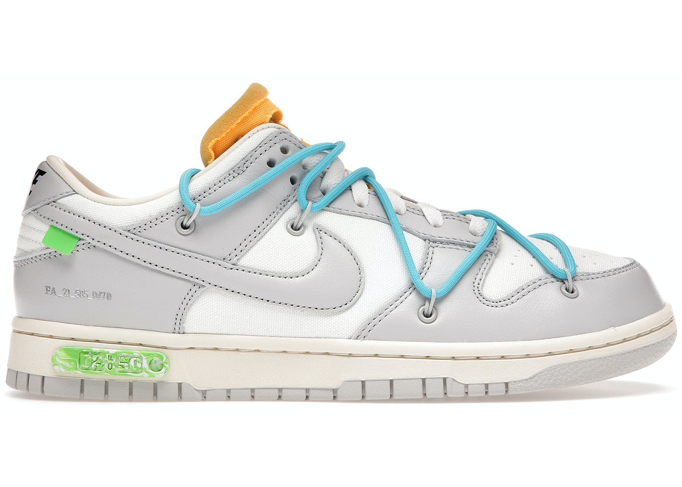 dunk low off white lot 2