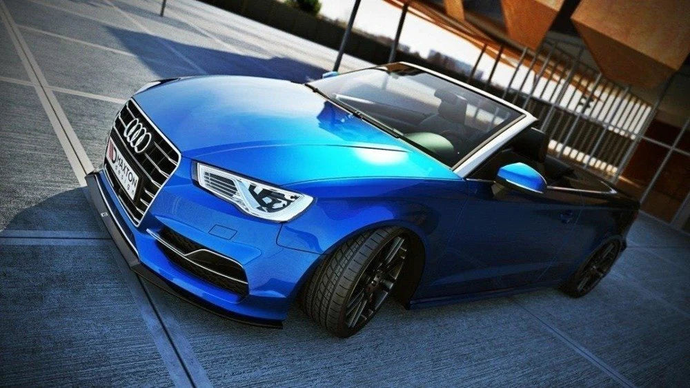 Maxton Design Front Splitter Audi S3 8V (Sedan, Cabrio) / Audi A3 8V Sline Front Lip