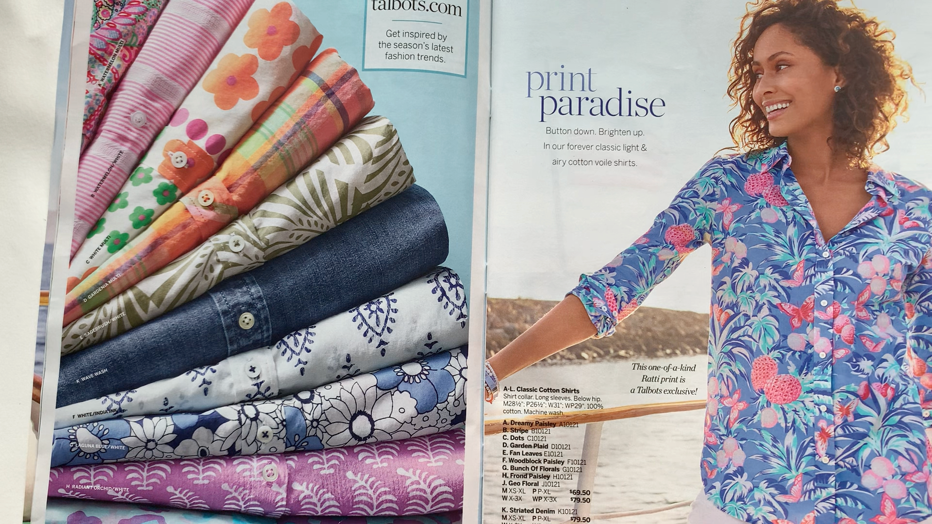 Catalog Flip Through - Talbots Summer 2021