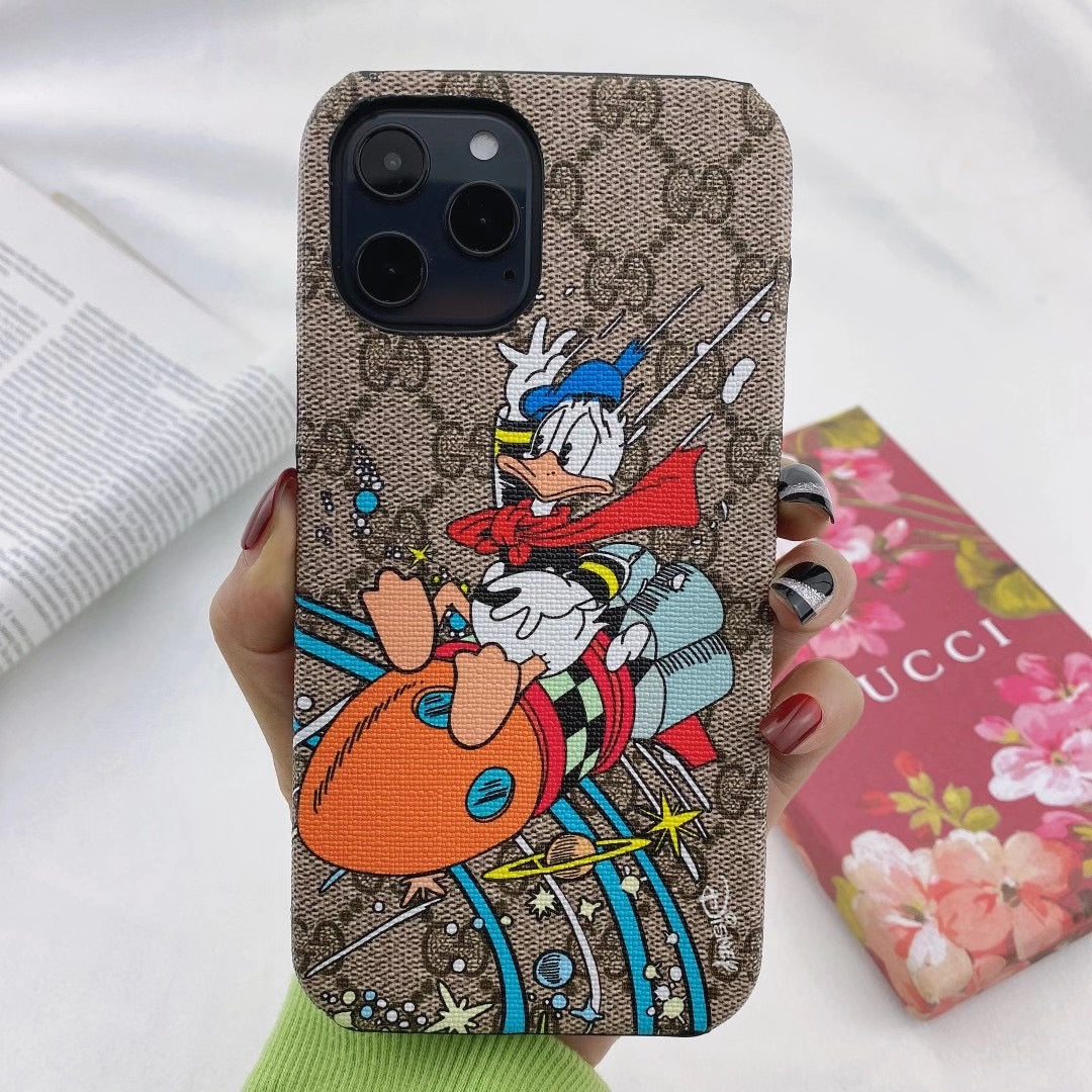 donald duck gucci phone case