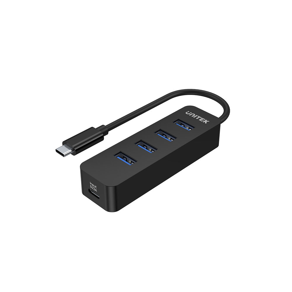uHUB Q4 Ports Powered USB-C Hub with Power Port