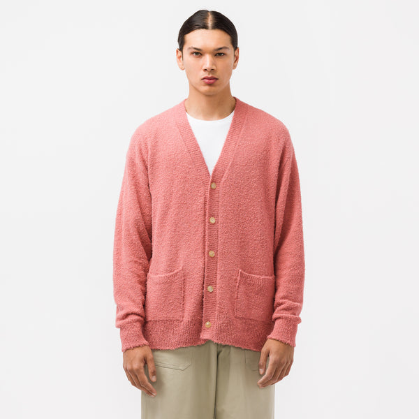 cotton linen cut shaggy knit cardigan | prooptica.pt