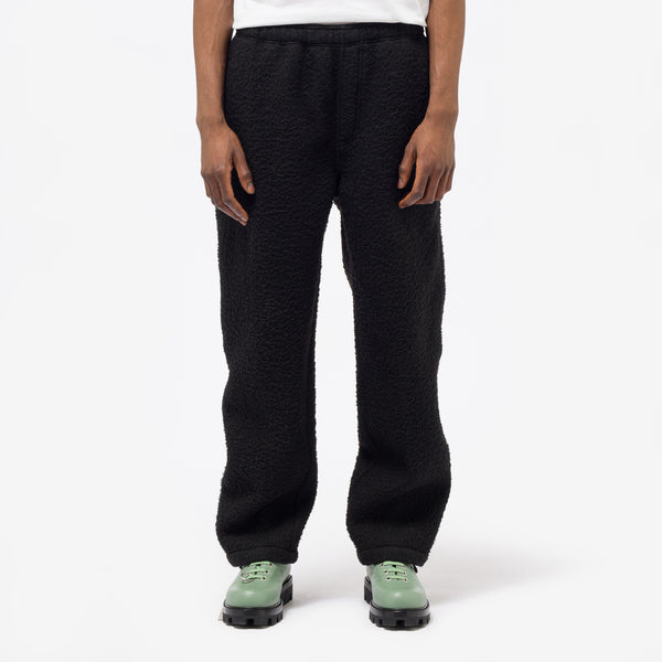 Casentino Wool Beach Pants in Black