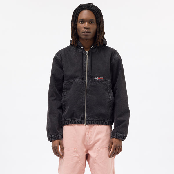 新発売の DOUBLE Lサイズ WORK stussy DYE DOUBLE 【即完売】Stussy