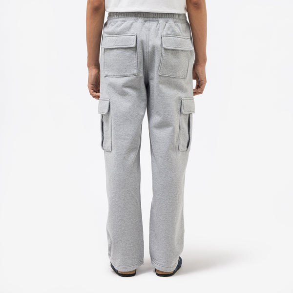 Sport Cargo Fleece Pants in Grey Heather