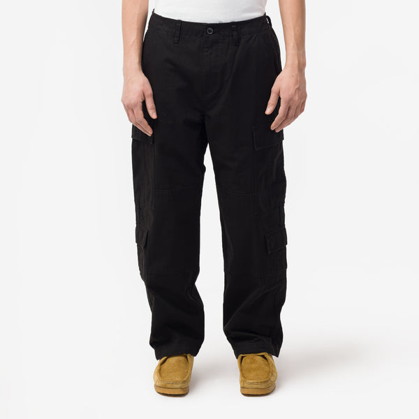 Ripstop Surplus Cargo Pants in Black