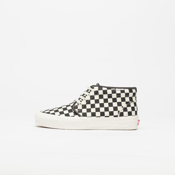 vans chukka checkerboard