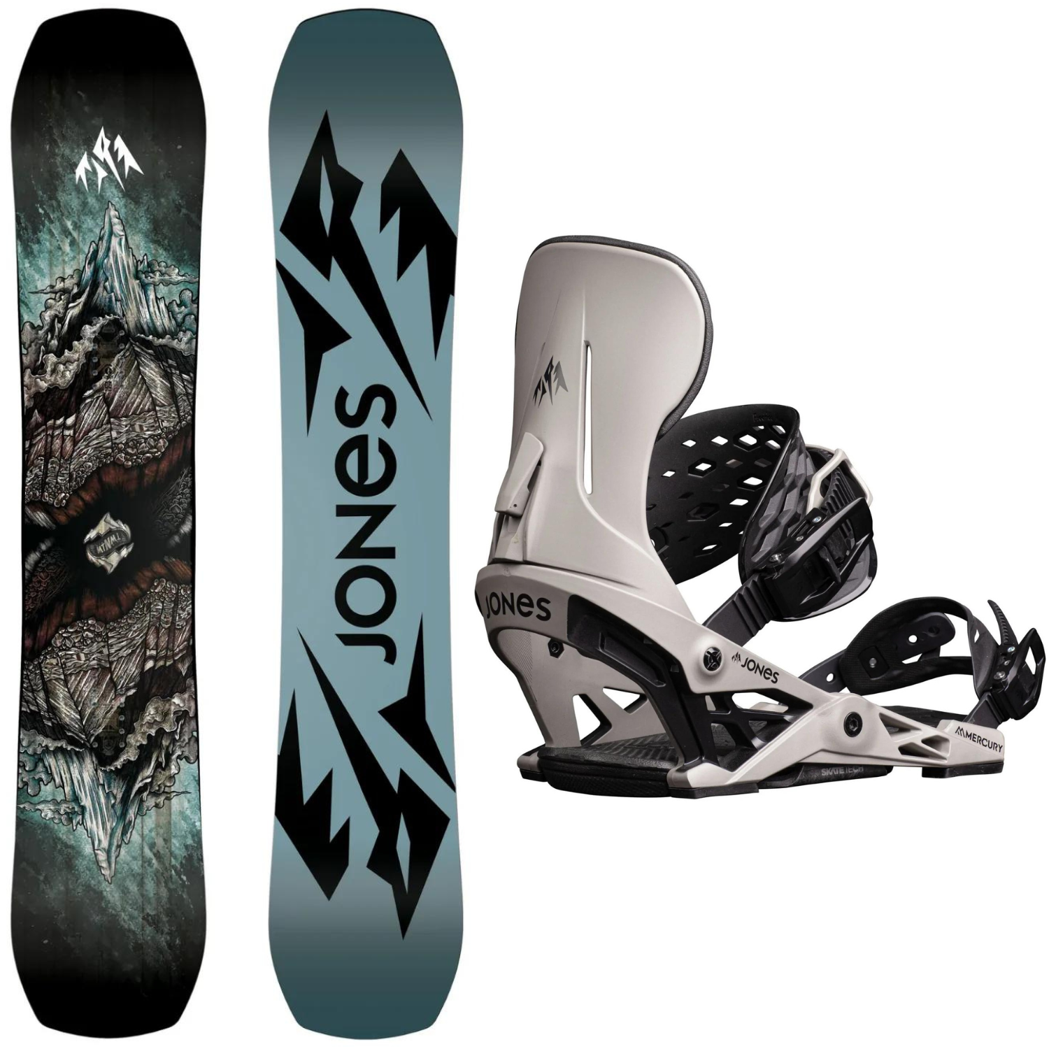 2023 Twin Snowboard + Jones Mercury