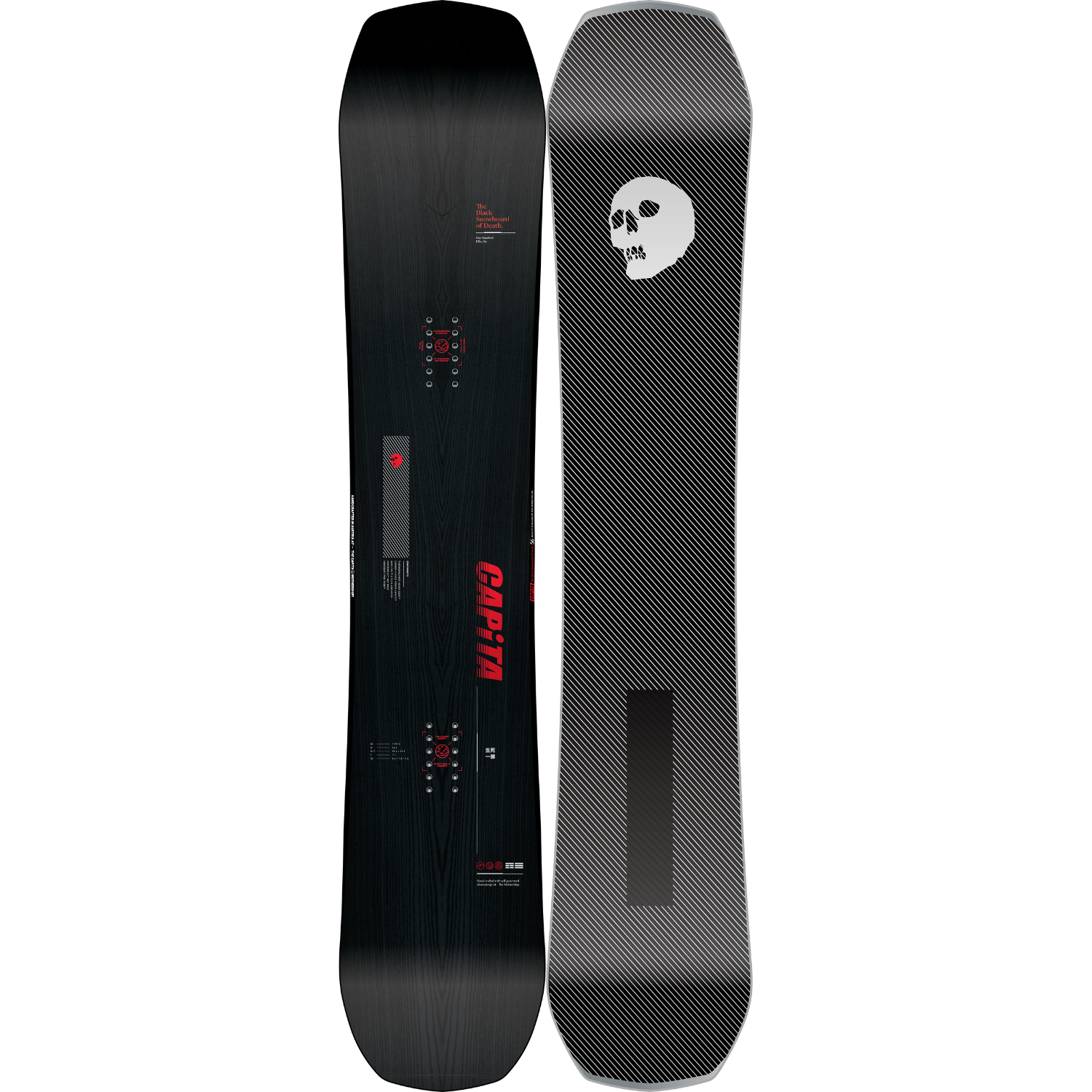 Bont ergens bij betrokken zijn Zich voorstellen 2024 Capita The Black Snowboard of Death For Sale