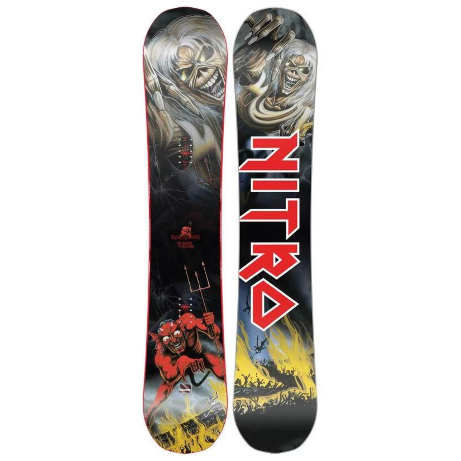 tsunami water Respectvol Nitro Beast x Iron Maiden Limited Edition Snowboard