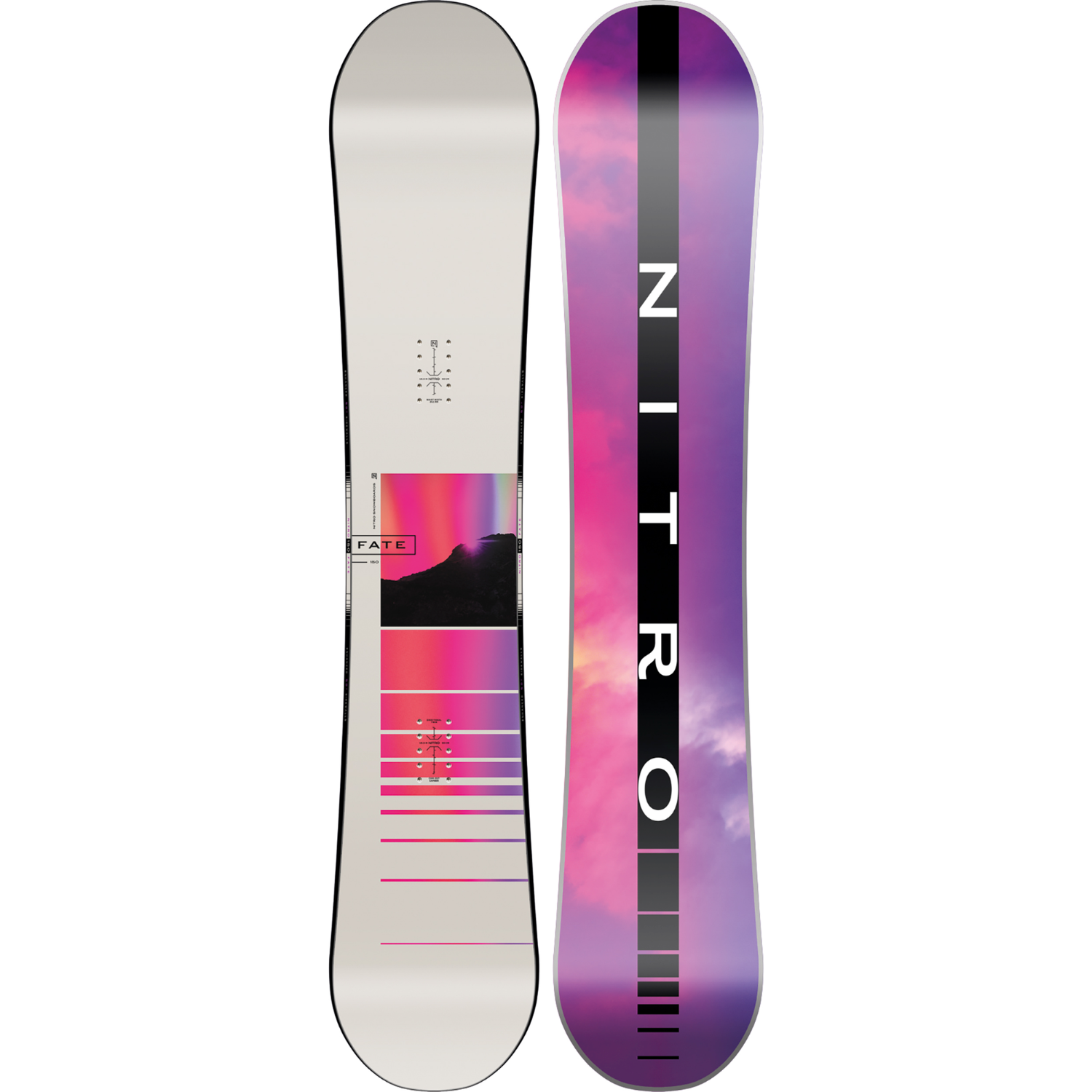 Wijden Gunst Jasje 2024 Nitro Fate Women's Snowboard For Sale