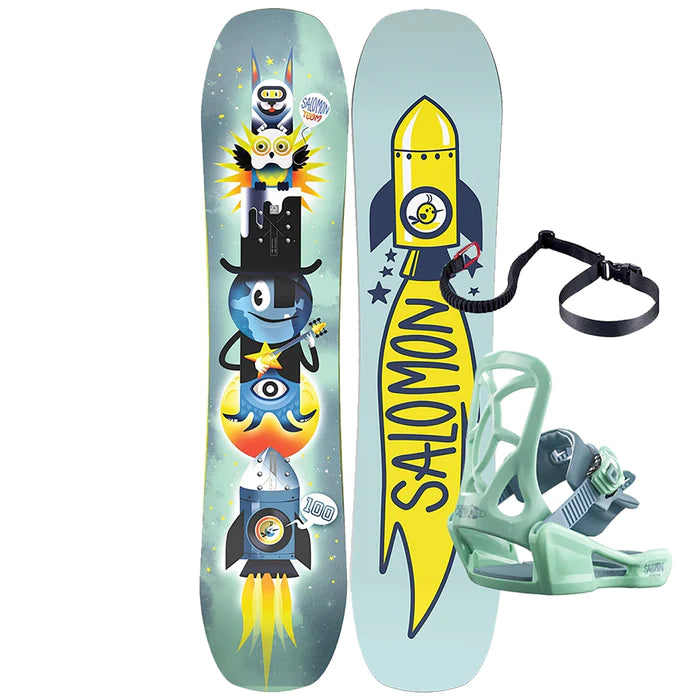 Kammerat depositum stamtavle 2024 Salomon Team Package Kid's Snowboard For Sale