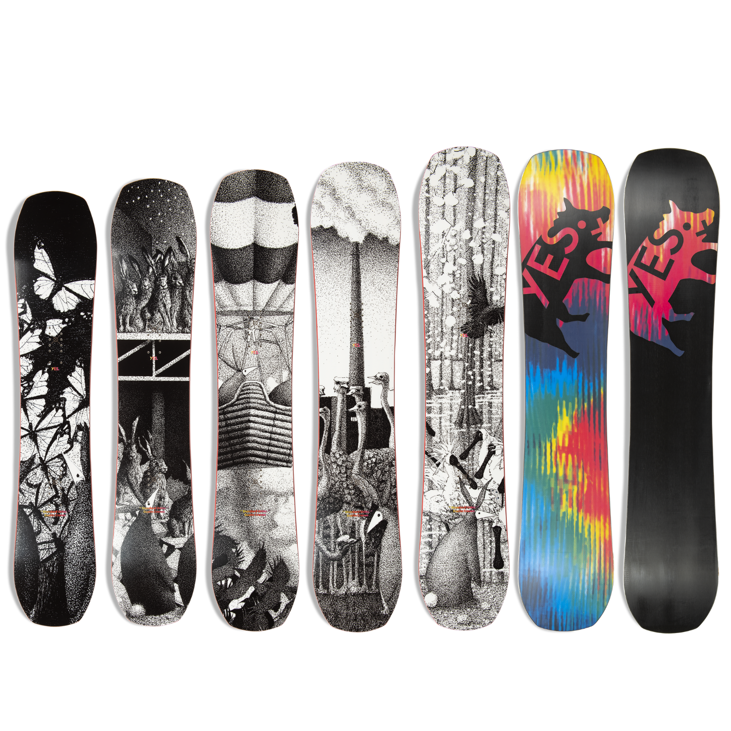 2024 Yes. Uninc. Men's Snowboard For
