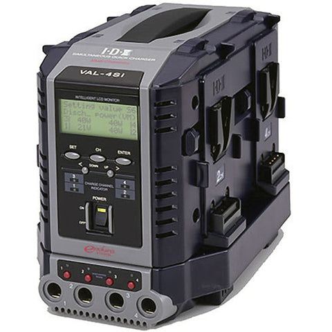 Charger - IDX 8-Channel(4+4) Fully Simultaneous, Quick Charger with Intelligent Display and Discharge - Vizcom Technologies