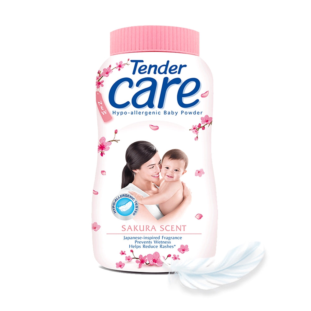 Tender Care Hypo-Allergenic Baby Powder Sakura Scent 100g | Love Rys  Australia – LOVE RYS AUSTRALIA