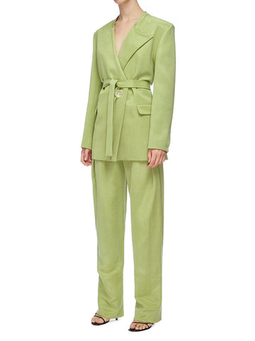 Cuffed Multi Tuck Pant