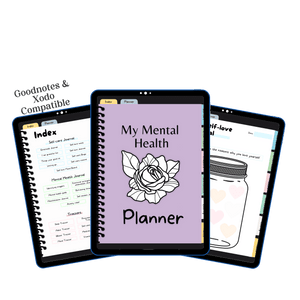 My Mental Health Digital Planner Tracia Creative