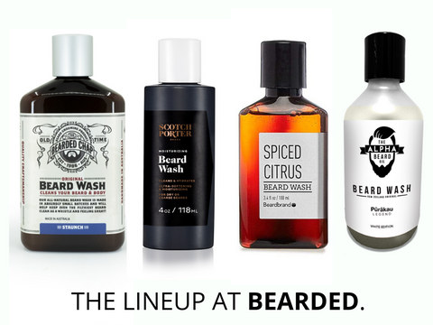 Beard Washes at BEARDED.