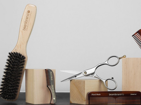 BEARDED. Beard Combs and Brushes