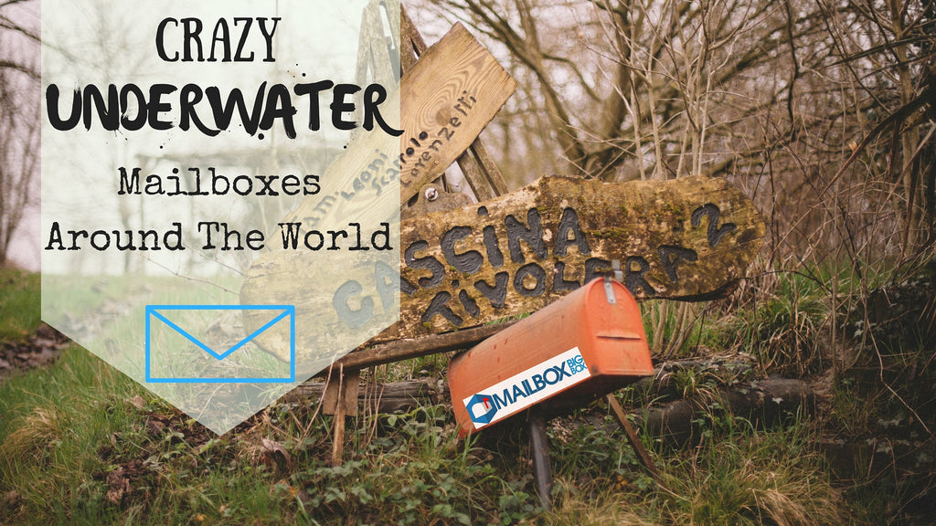 crazy underwater mailboxes