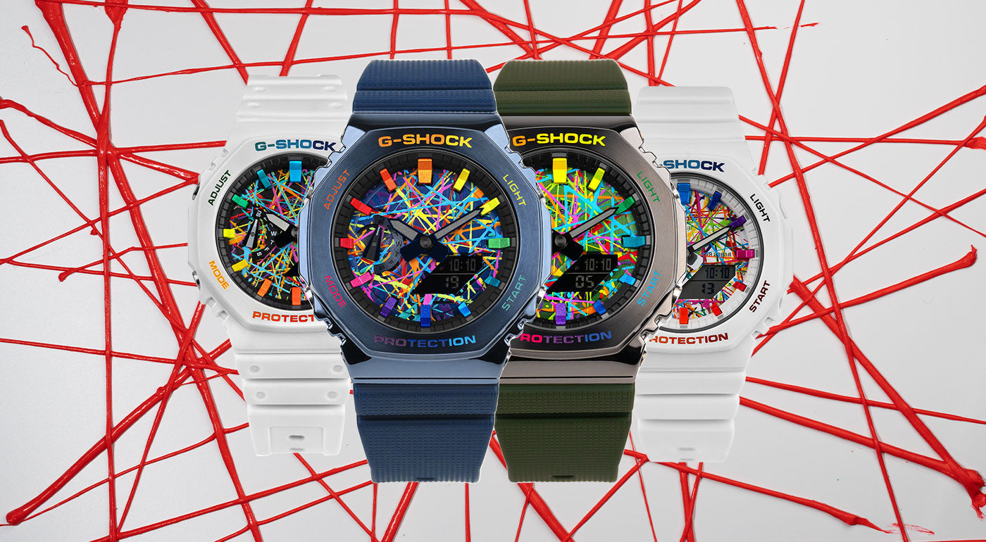 Introducing Our New G-Shock CasiOak Freak Rainbow – Watches