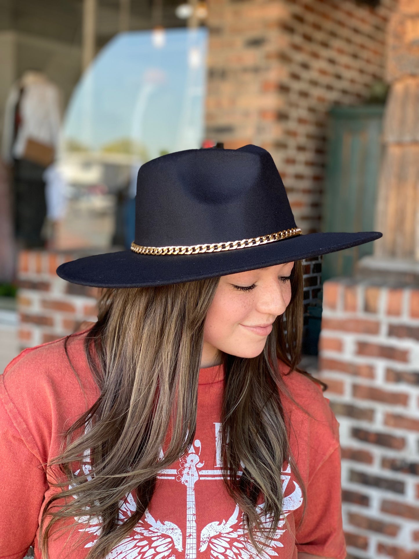 Gold Chain Hat