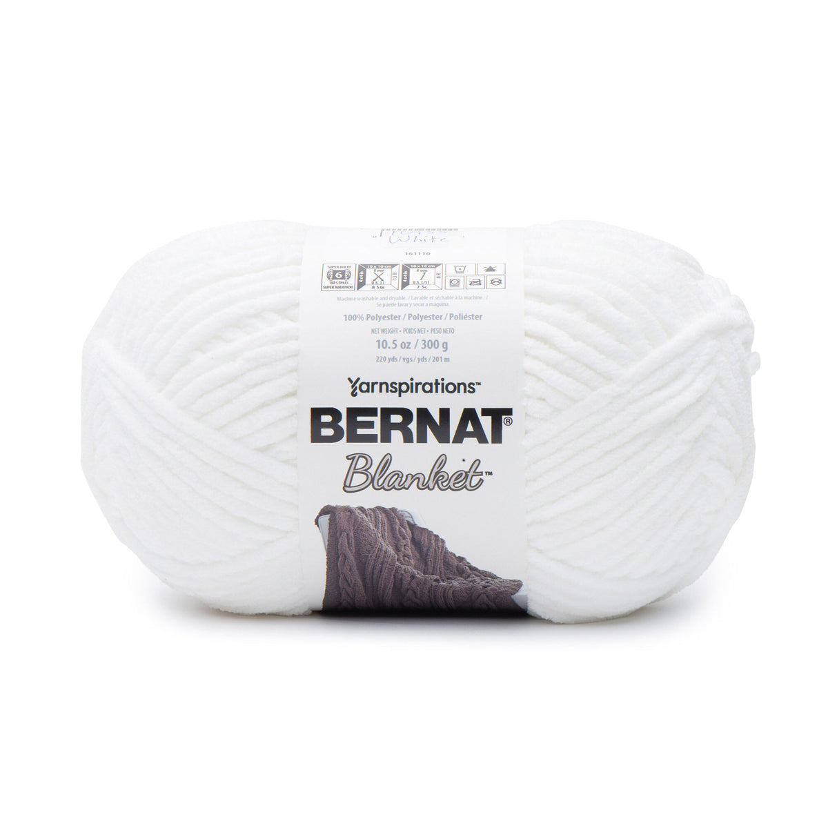 bernat blanket white beach