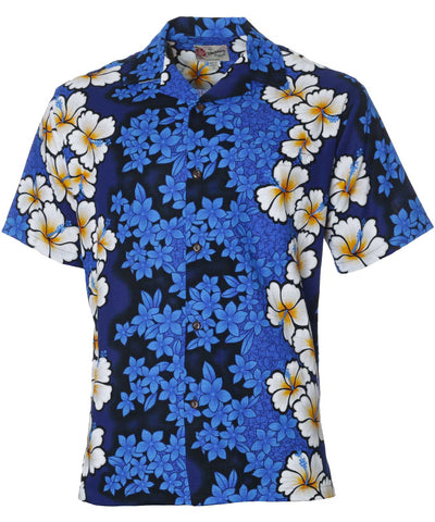 Royal Hibiscus Hawaiian Shirt