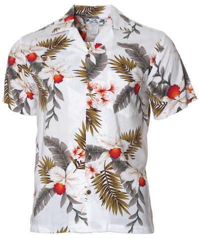 Hawaiian Shirt Hanapepe White