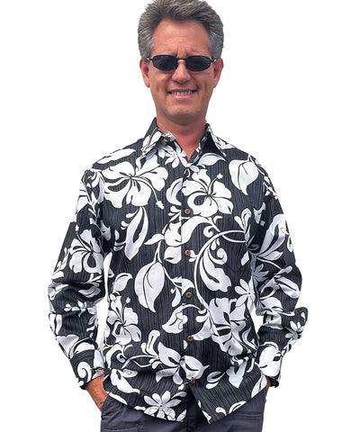 Long Sleeves Hawaiian Shirt Maui